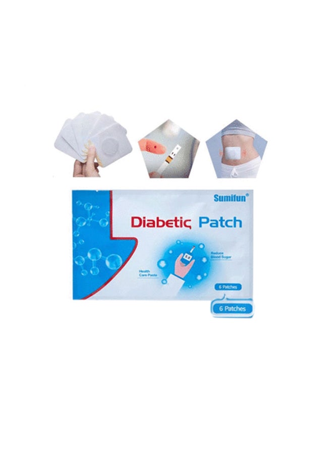 سوميفون مجموعة ملصقات مرضى السكري من 6 قطع - Image 1
