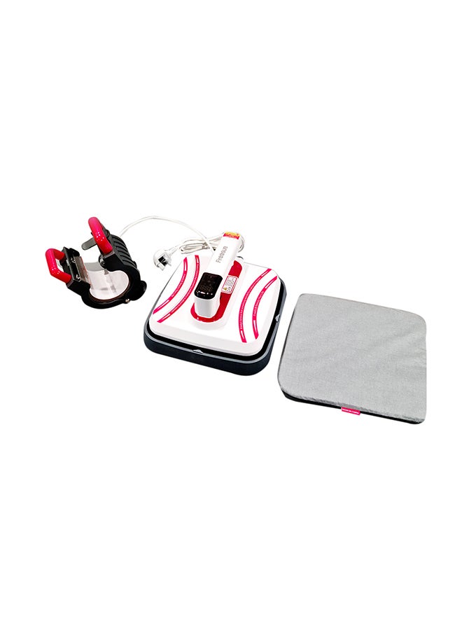 Freesub - 2-In-1 Mini Portable Heat Press Machine Multicolour - Image 1