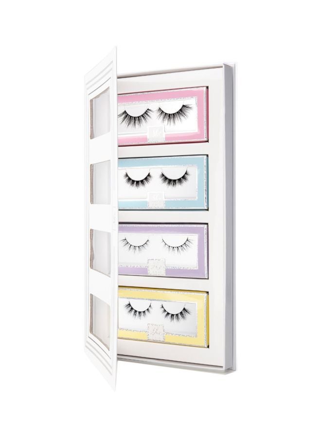 Pair Of 4 Artist False Eyelashes Black - v1596701097/N39615013A_1