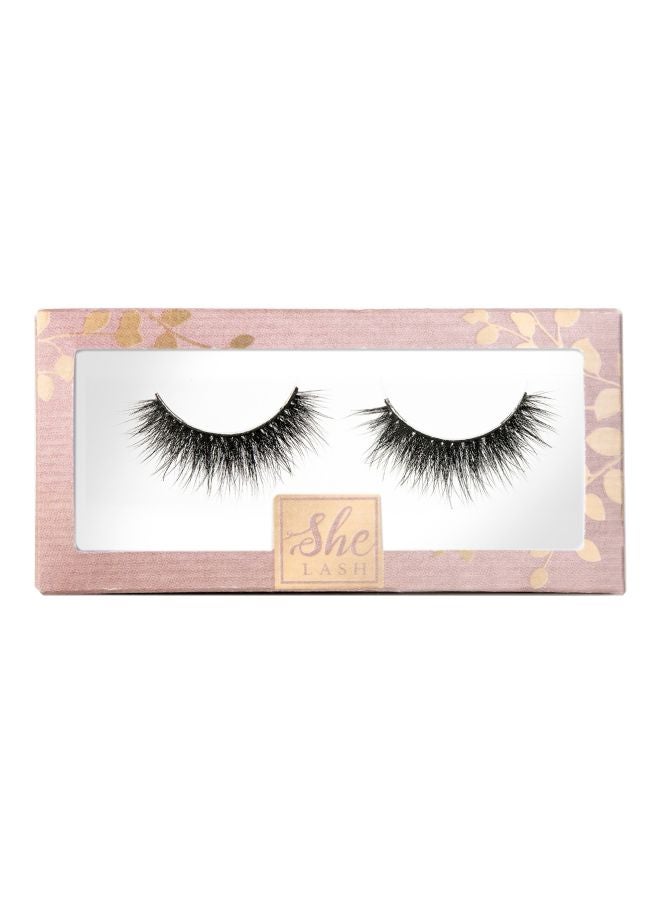 شي لاش طقم زوج مكون من رموش صناعية روز أسود - Image 1