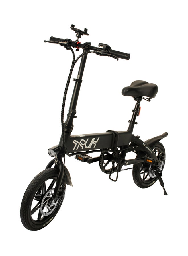 TRUK Electric Folding Bike (Ebike) MATTE BLACK One Size - Image 2