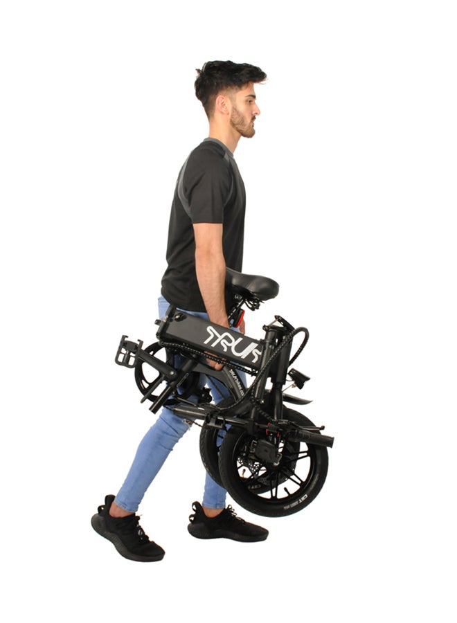 TRUK Electric Folding Bike (Ebike) MATTE BLACK One Size - Image 4