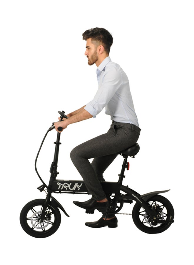 TRUK Electric Folding Bike (Ebike) MATTE BLACK One Size - Image 5