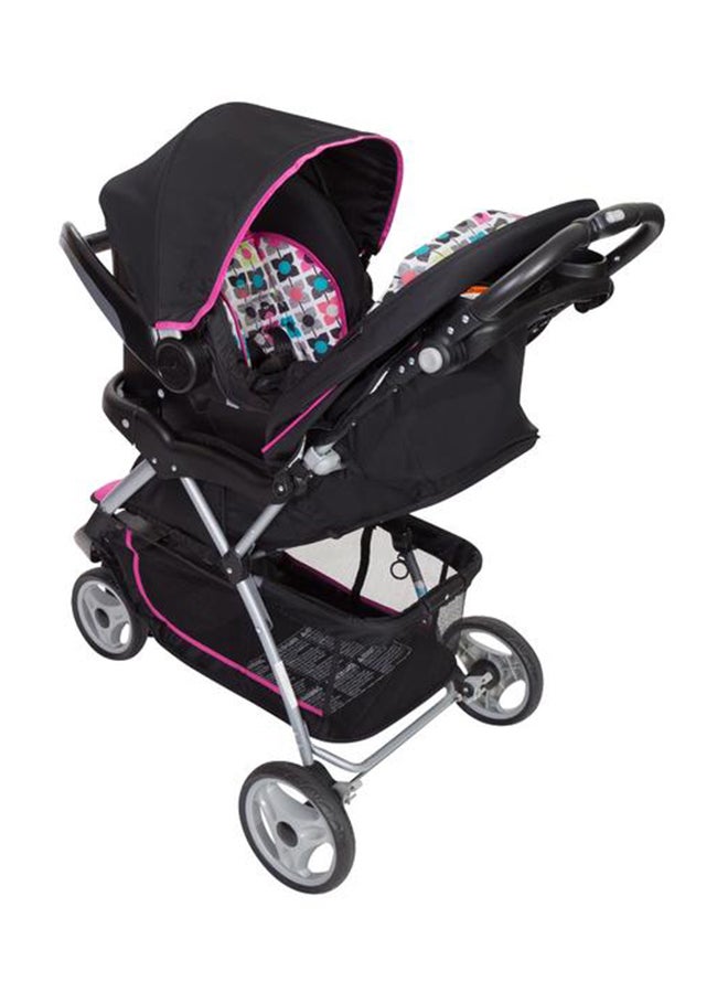 بيبي تريند عربة أطفال إي زد رايد 35 مع مقعد للسيارة - لون بلوم - Image 2