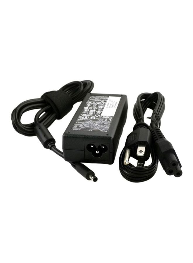 DELL Inspiron AC Power Adapter Laptop Charger With Cord Black/Gold Black/White - Image 2
