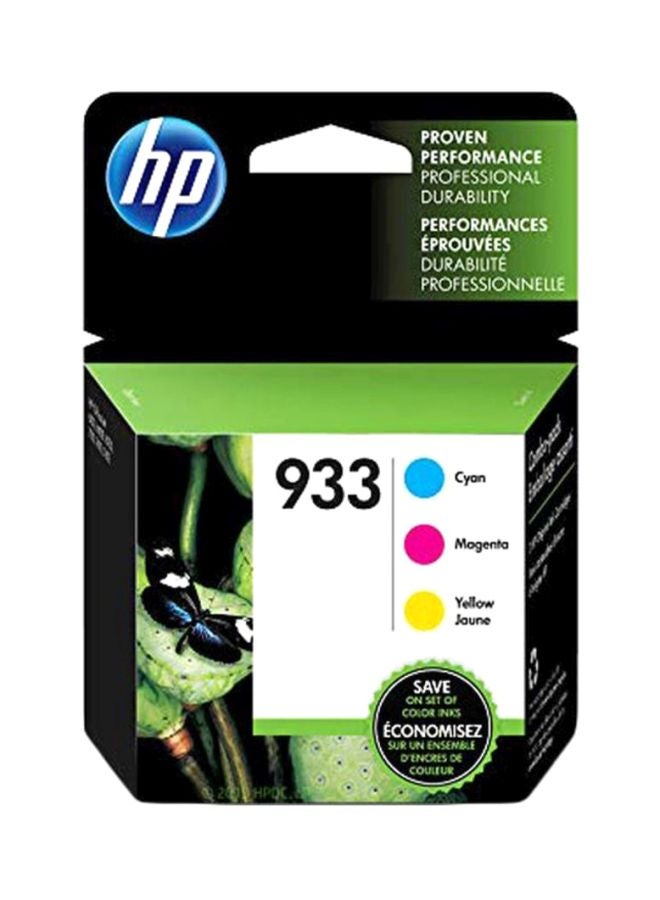 HP Tri Colour 933 Ink Cartridge Cyan/Yellow/Magenta - Image 1