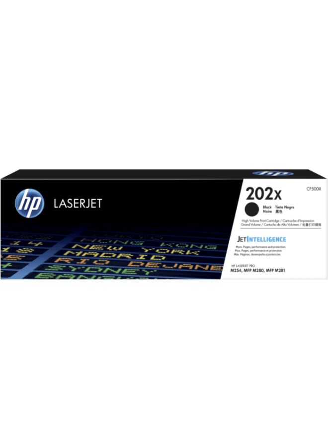 HP 202X Laser Jet High Yield Toner Cartridge Black - Image 2