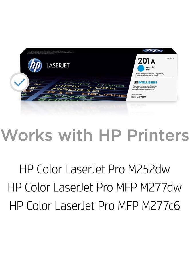 HP Toner Cartridge For HP 201A Cyan - Image 3