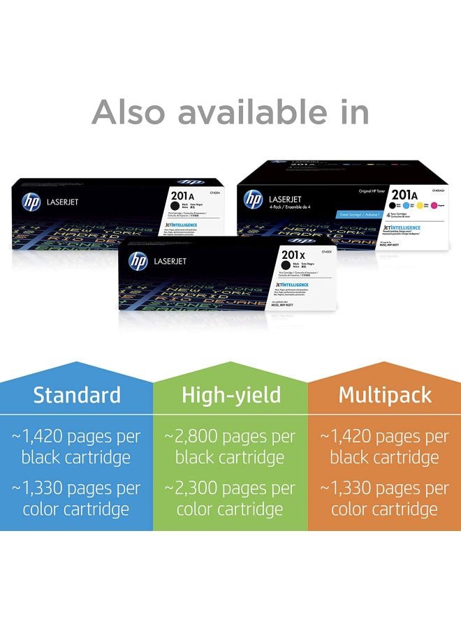 HP Toner Cartridge For HP 201A Cyan - Image 4