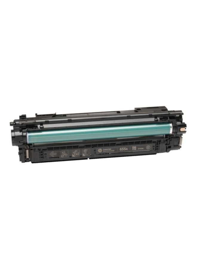 HP 655A LaserJet Toner Cartridge 655A Black - Image 1