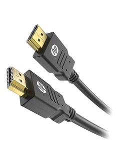 HP High Speed ​​HDMI Cable Black/Gold  - Image 1