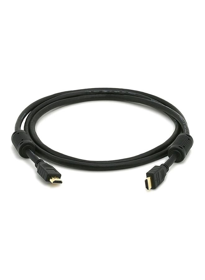 HP High Speed ​​HDMI Cable Black/Gold  - Image 3