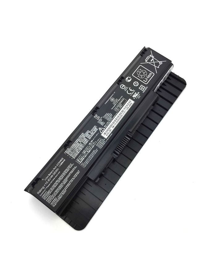 ASUS 5200.0 mAh 6 Cell Replacement Laptop Battery For Asus N551JV Black - Image 2