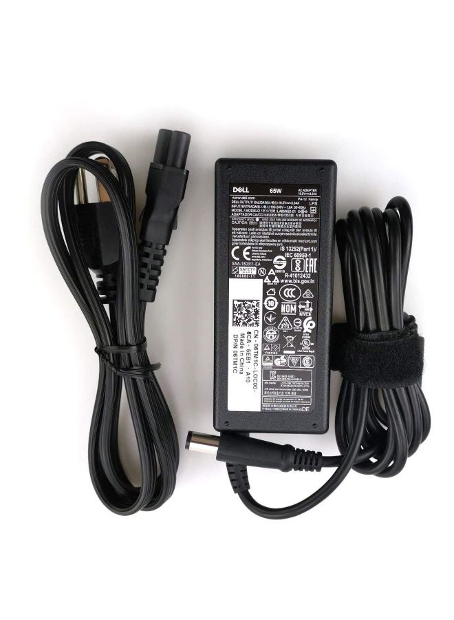 DELL - Replacement Laptop AC Adapter Charger For Dell HA65NS5-00 PA-12 9RN2C Black - Image 1