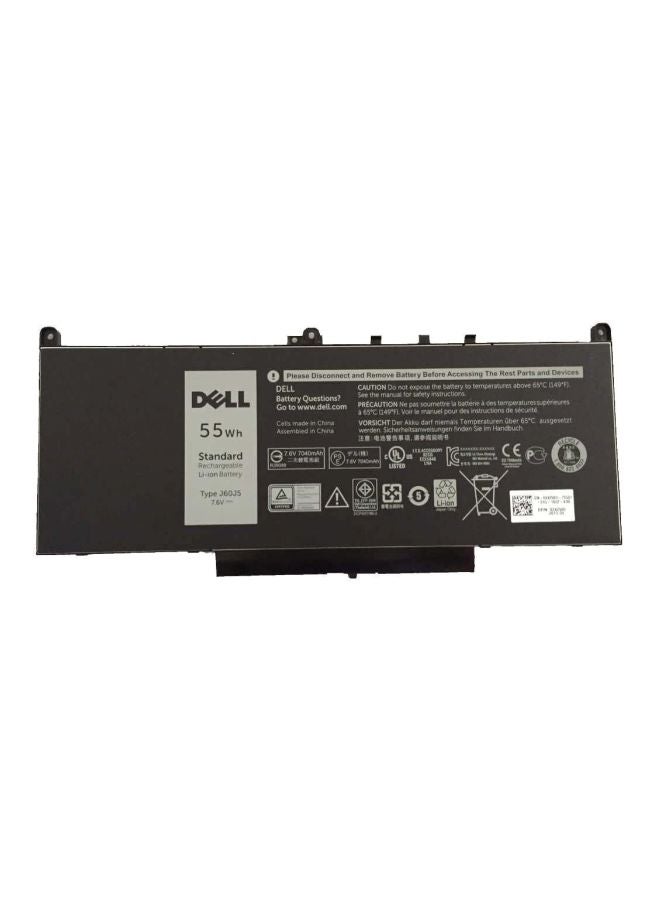 DELL 7040.0 mAh Replacement Laptop Battery Black