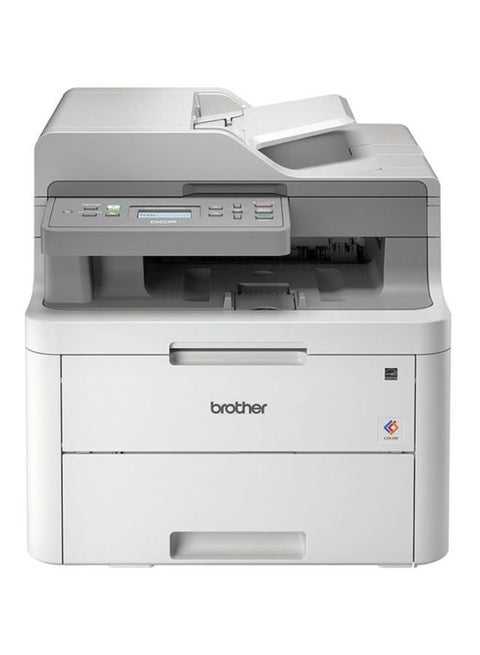 DCP-L3551CDW Wireless Colour LED All-In-One Duplex Mobile Printer With Print/Scan/Copy White