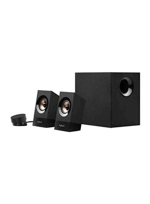 Speaker System With Subwoofer Black