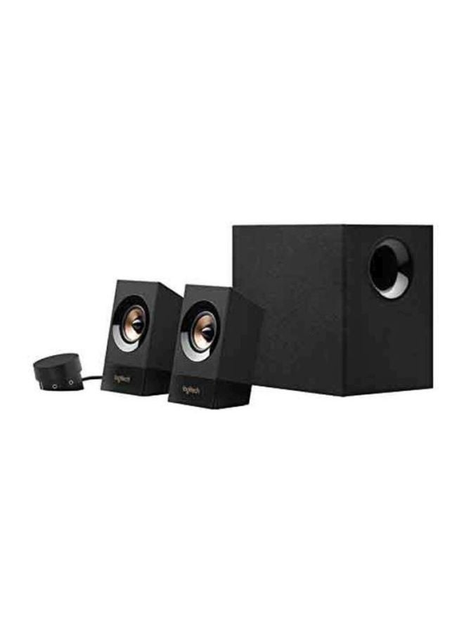 Speaker System With Subwoofer Black