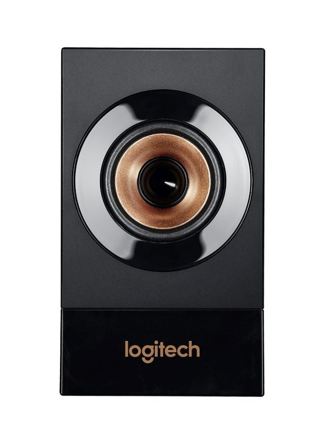 Speaker System With Subwoofer Black