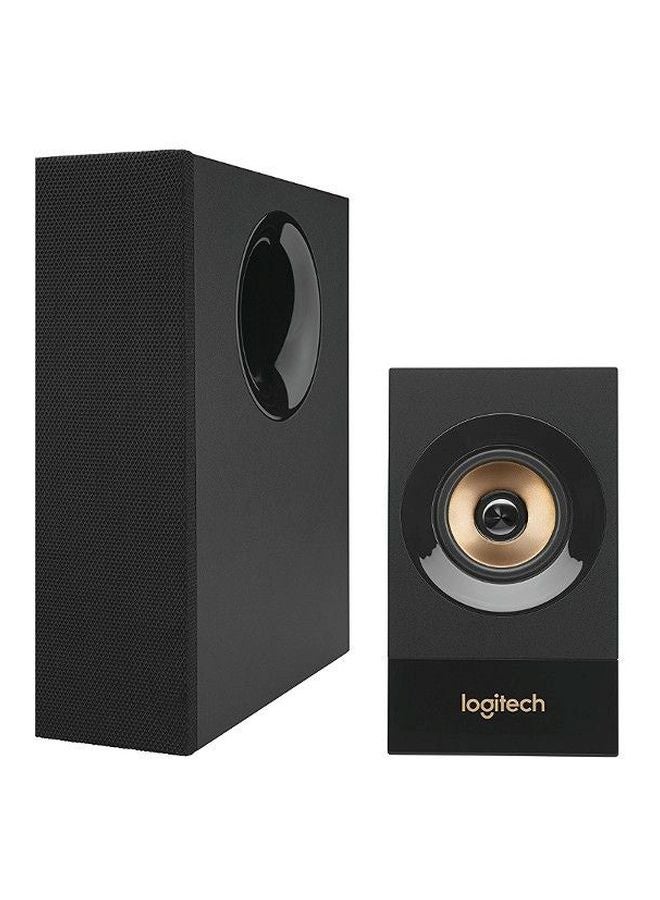 Speaker System With Subwoofer Black