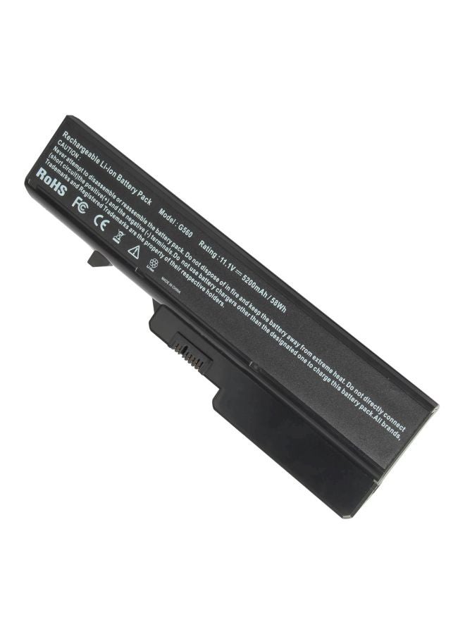 لينوفو بطارية بديلة للابتوب لينوفو G560 سيريس 5200.0 mAh أسود  - Image 2