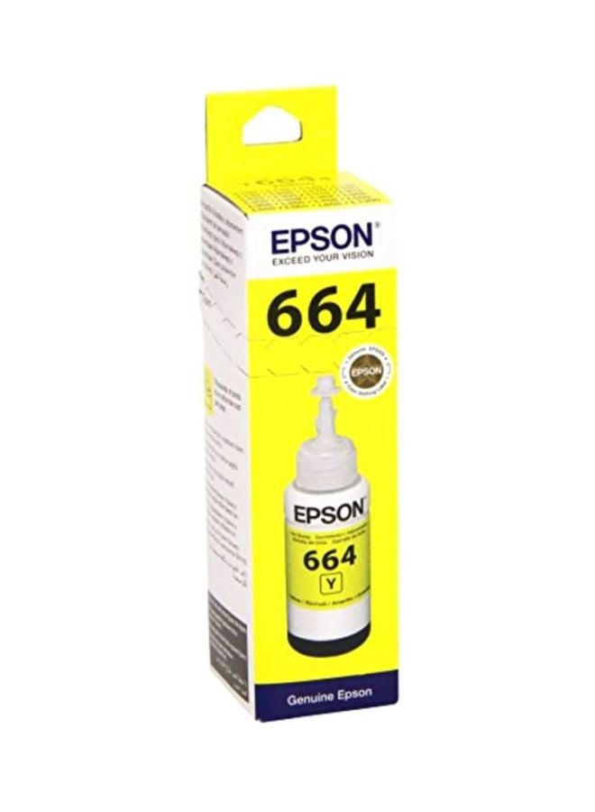 EPSON 6644 Original Ink Tank For Printer 70ml Yellow - Image 2