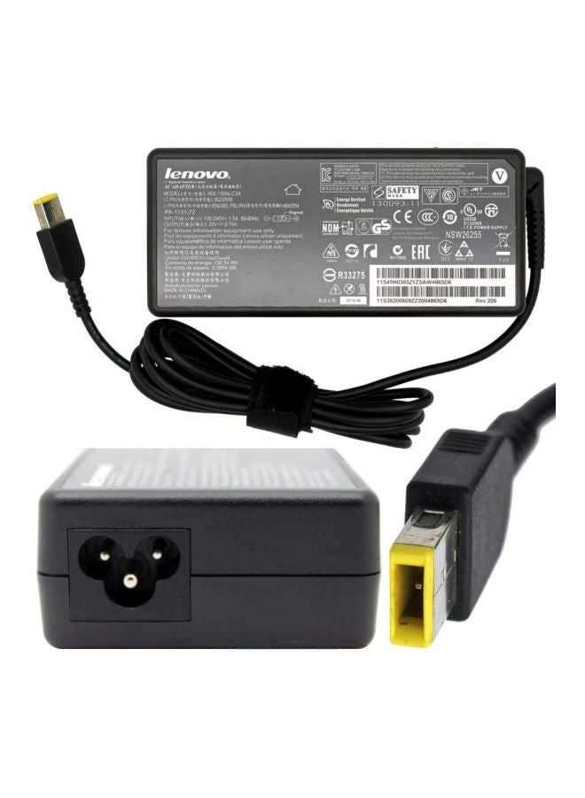 لينوفو محول تيار متردد بديل لجهاز لينوفو ADL135NLC3A/ 36200609/ 45N0365/ 45N0554 أسود  - Image 2