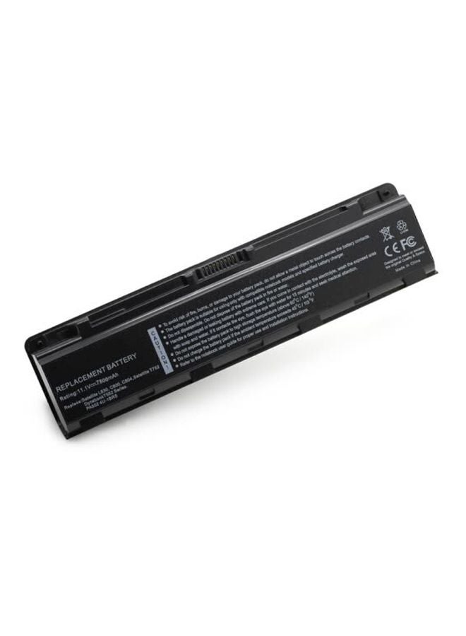 Toshiba 5200.0 mAh Replacement Laptop Battery For Toshiba Satellite Black - Image 2