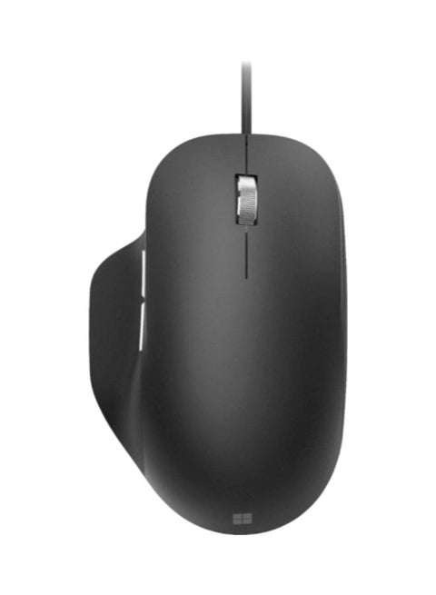Ergonomic Wired Mouse Black/White