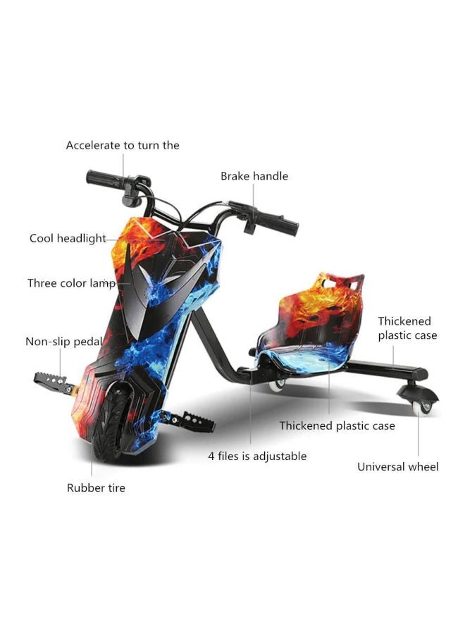 Cool Baby Electric Drifting Ride On With LED Lights Blue 95x60x60cm  - Image 3