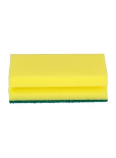 5-Piece Cleaning Sponge Yellow/Green 200grams - v1596714463/N32044761A_2