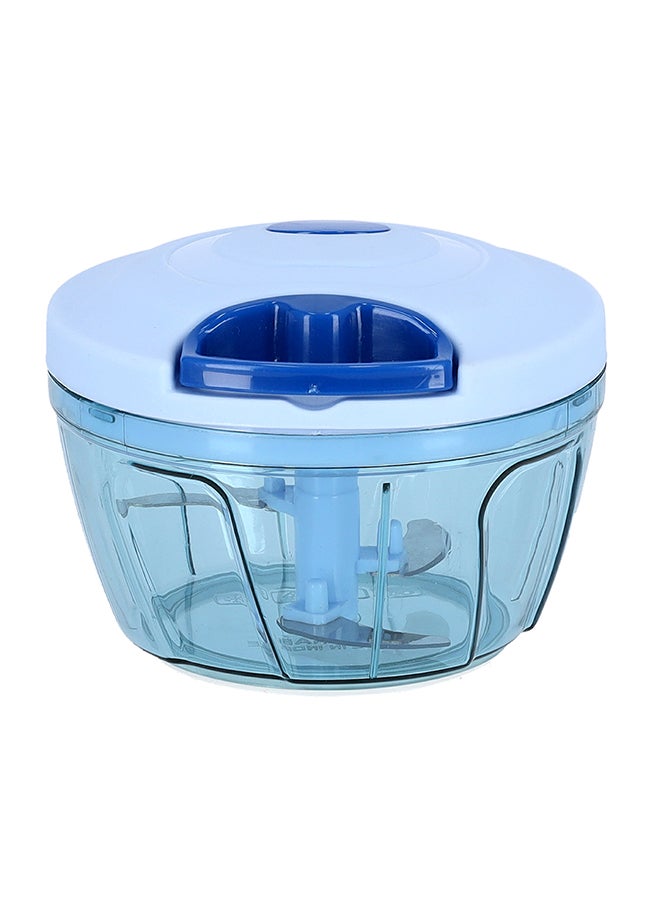 DELCASA 3-In-1 Quick Chopper Blue/Silver 12cm  - Image 1