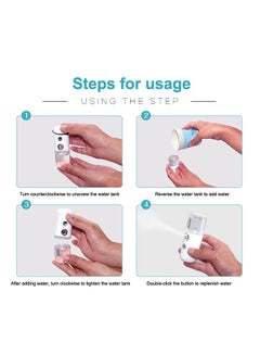 Generic Pocket Disinfection Spray Black/White  - Image 3