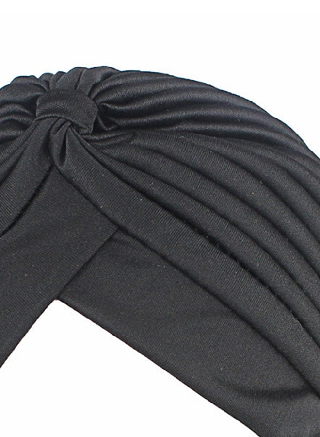 جوي شيك توربان مصنوع من القطن أسود - Image 2