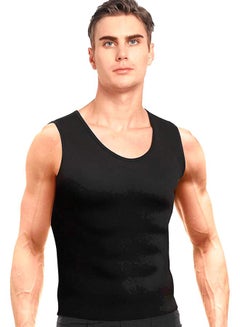 Scoop Neck Ultra Sweat Training Vest Black