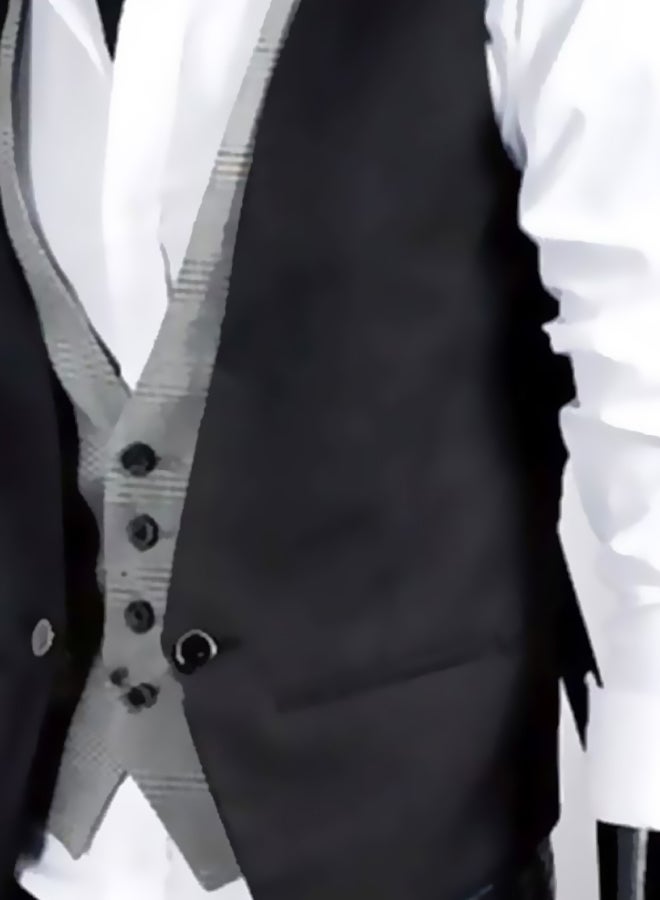 جوي شيك فيست مكون من طبقتين أسود/ رمادي - Image 3