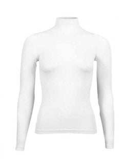 Long Sleeves Undershirt White