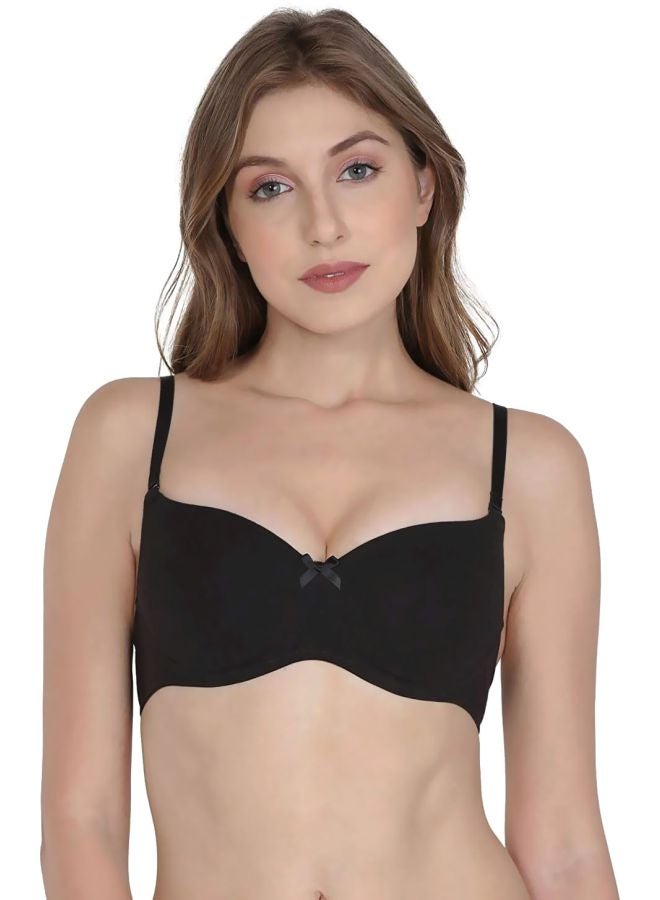 JOCKEY - Non-Wired Padded Bra Black - Image 1