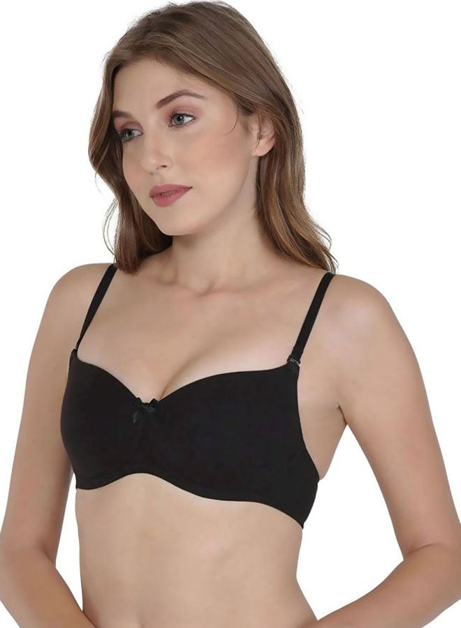 JOCKEY - Non-Wired Padded Bra Black - Image 1