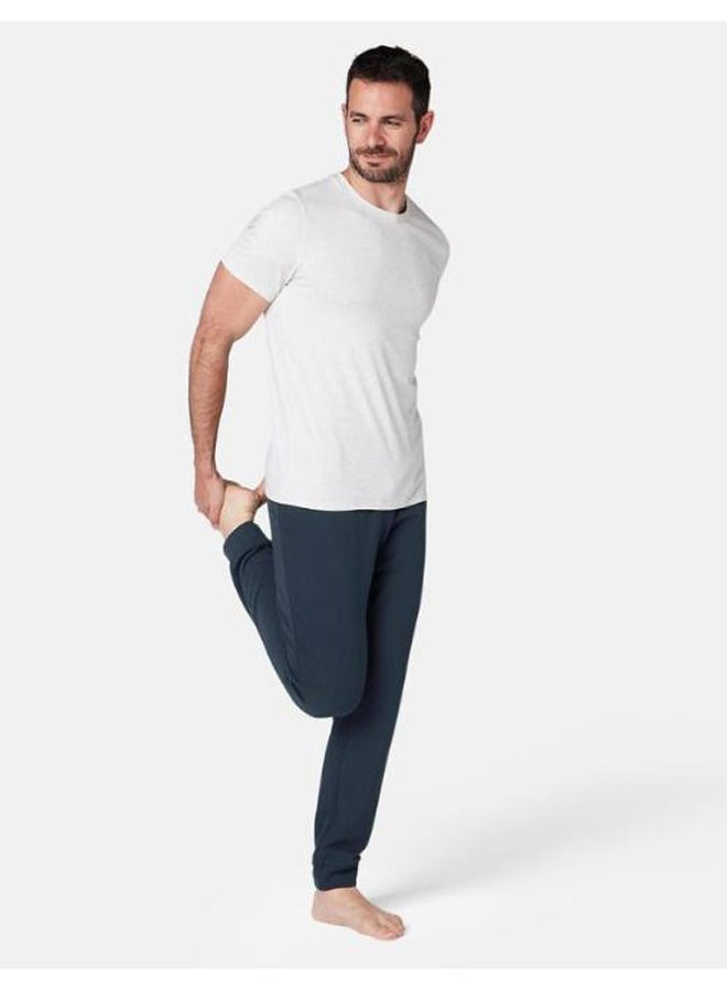 Solid Pattern Sport Sweatpant Blue  - Image 3