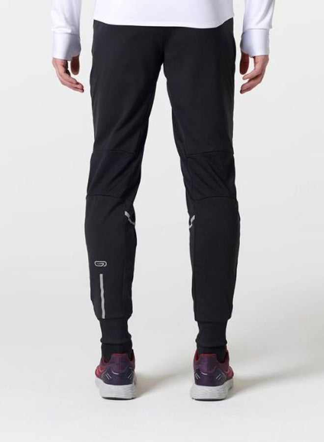 Solid Pattern Sport Sweatpant Black  - Image 2