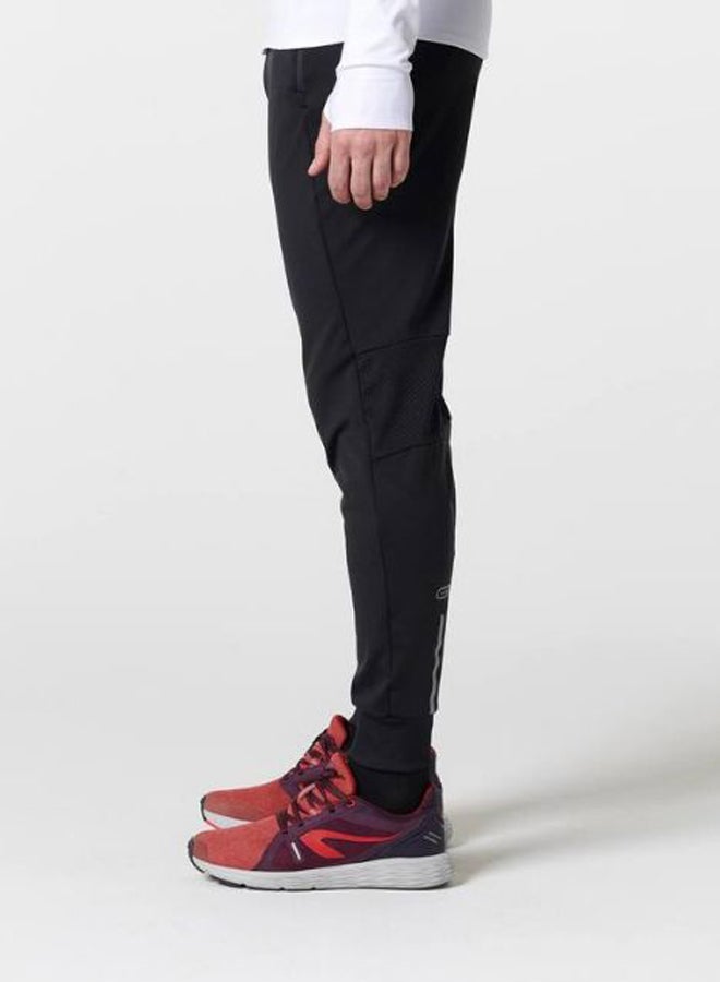 Solid Pattern Sport Sweatpant Black  - Image 3
