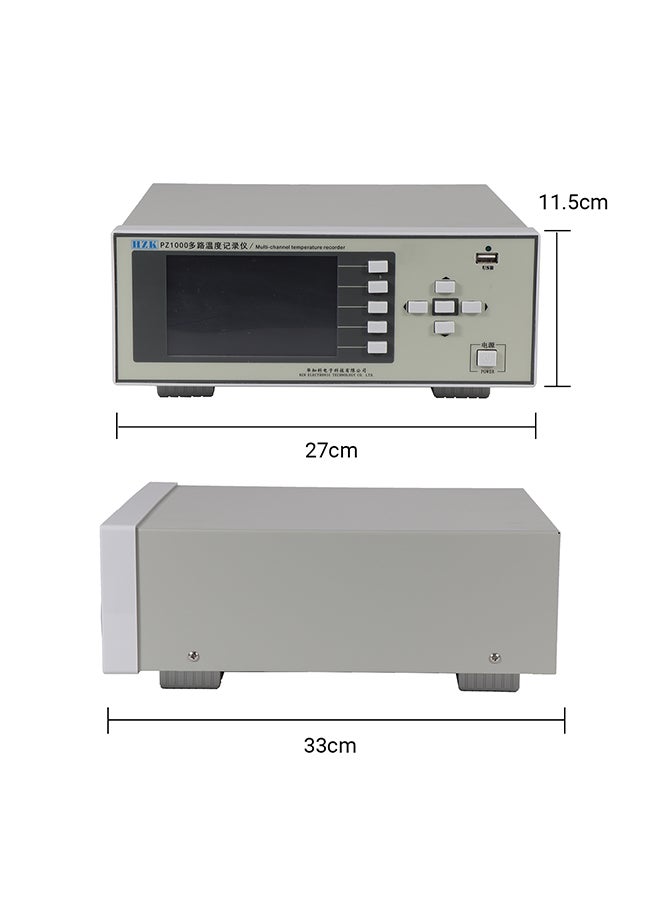 HZK - Multi-Channel Temperature Recorder White/Grey - Image 1