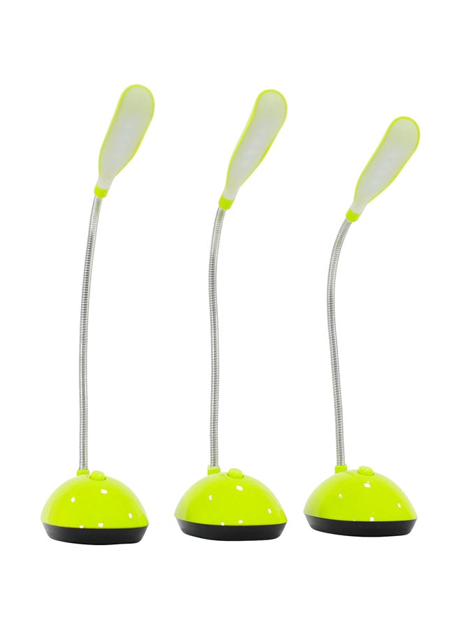 3-Piece Extendable Mini Desk Lamp Green 15cm - v1596727840/N39622746A_1