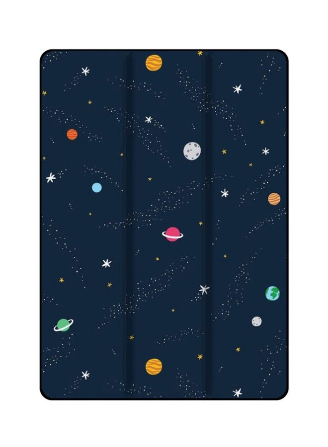 Theodor Protective Flip Case Cover For Samsung Tab S7 Space Planets Stars