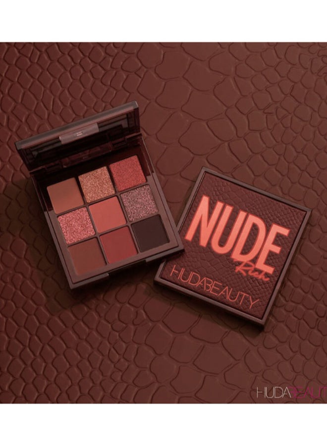 HUDA BEAUTY - 9 Shades Eyeshadow Palette Nude Rich - Image 1