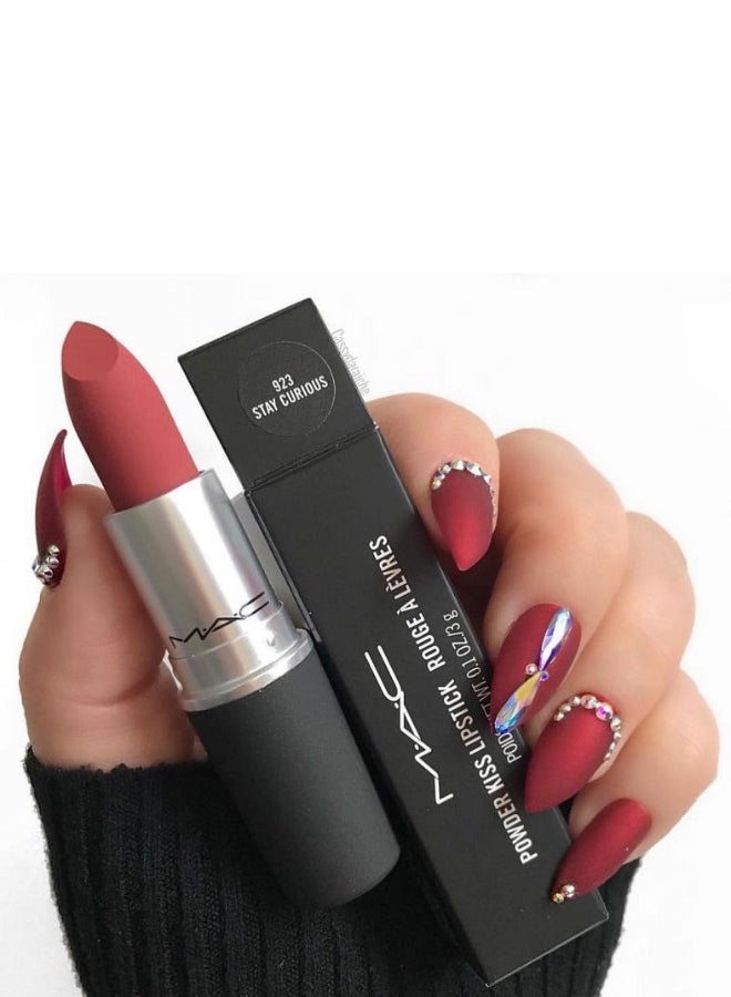MAC POWDER KISS LIPSTICK STAY CURIOUS Stay Curious - Image 3