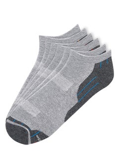 Pair Of 3 Non-Slip Low Cut Socks Assorted Color/Print