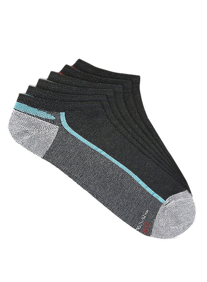 Hanes - Pair Of 3 Non-Slip Low Cut Socks Assorted Color/Print - Image 1