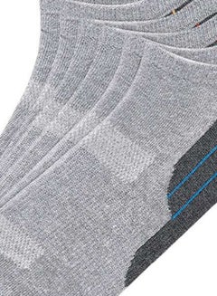 Hanes Pair Of 3 Non-Slip Low Cut Socks Assorted Color/Print  - Image 3